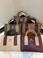 Huaxiao Handbag with Long Belt in 5 Colors