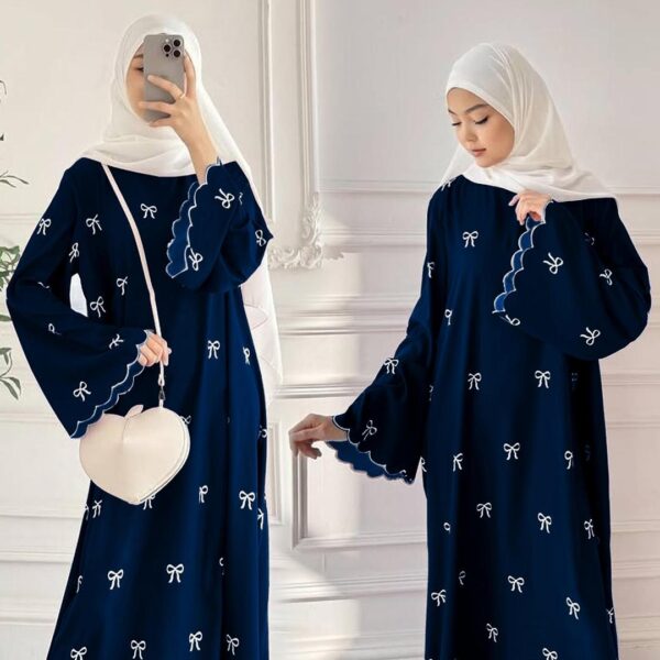 Trending Georgette Embroidered Full Abaya